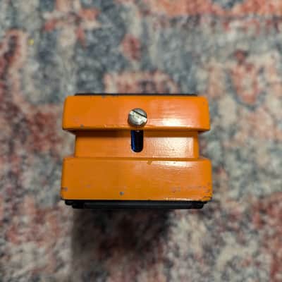 1979 Boss DS-1 Distortion (Black Label, Long Dash, Silver Screw) - Orange image 5