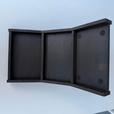 2 Many Synths Stand 3-tier for Make Noise (black coloured linseed oil) image 2
