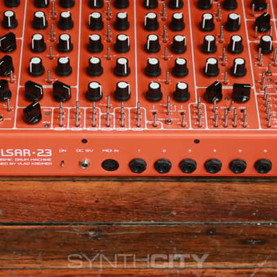 Soma Laboratory Pulsar-23 Organismic Drum Machine 2017 - Present - Orange image 3