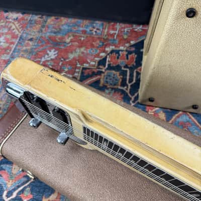 1962 Fender Deluxe 8-String Lap Steel w/OHSC, Hang Tags, Accessories image 12