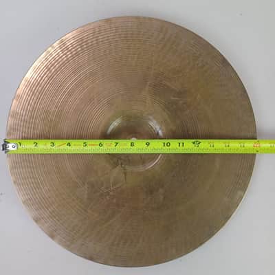 *Sabian 16" AA Crash/Ride Cymbal 1692g Heavy B20 Bronze Canada Vintage 80s image 6