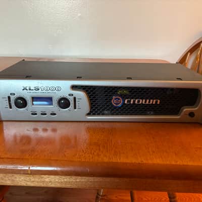 Crown XLS 1000 2-Channel High Density Power Amplifier 2010s - Silver image 4