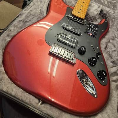 2025 Fender American Ultra II Stratocaster MN HSS Sinister Red image 4
