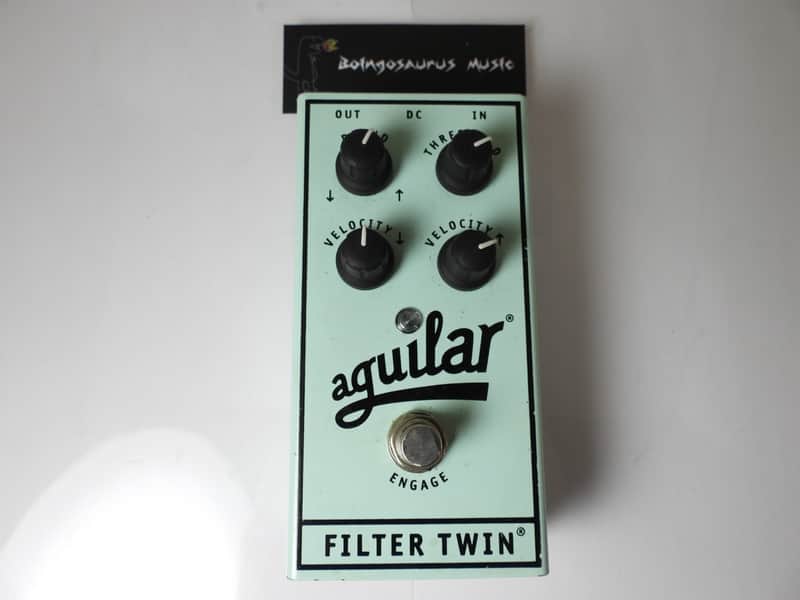 Aguilar Filter Twin Bass Auto Wah Envelope Filter Effects Pedal Free USA Ship image 1