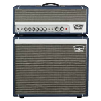 Tone King Royalist MKIII 40-Watt Guitar Amp & 1x12 Cab Stack - Royal Blue image 1
