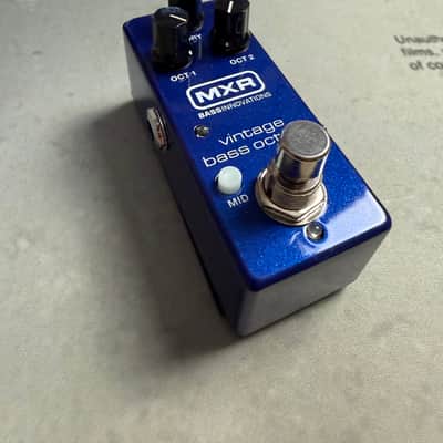 MXR M280 Vintage Bass Octave Mini 2025 - Blue image 3