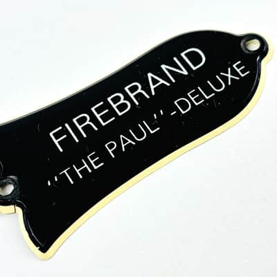 Gibson Firebrand "The Paul" Deluxe truss rod cover. 70s/80s image 1