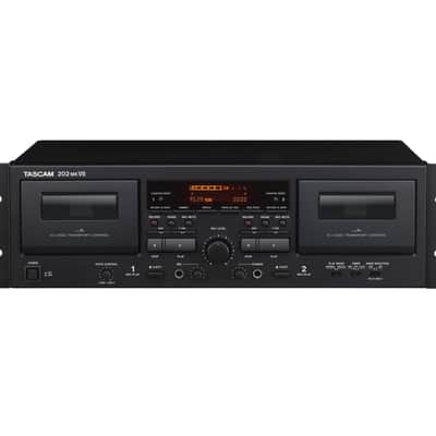 Tascam 202MK7 Rackmount Professional Dual Cassette Deck image 1