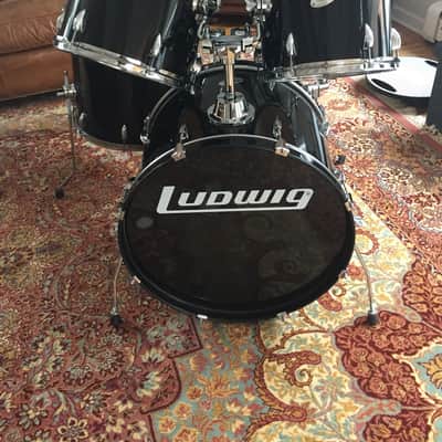 Ludwig Accent 2000’s Black Gloss Wrap image 1