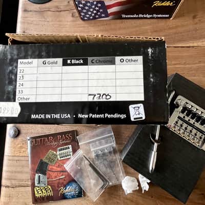 N.O.S Original 80’s Kahler 7200 Tremolo Bridge System + String Lock image 6