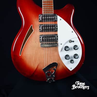 MINT, 7.9LB! 1993 Rickenbacker 370 Fireglo image 3