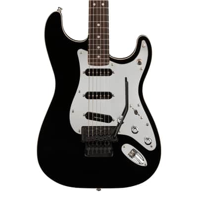 Used Fender Tom Morello Stratocaster - Black w/ Rosewood FB image 1