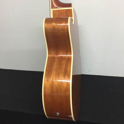 Johnson JB-2 4-F Fretless Acoustic-Electric Bass 2010's - Natural image 4
