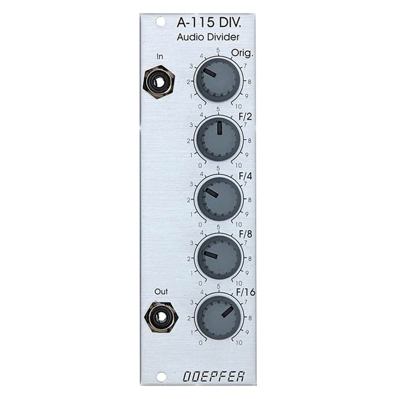 Doepfer A-115 Eurorack Audio Divider Module image 1