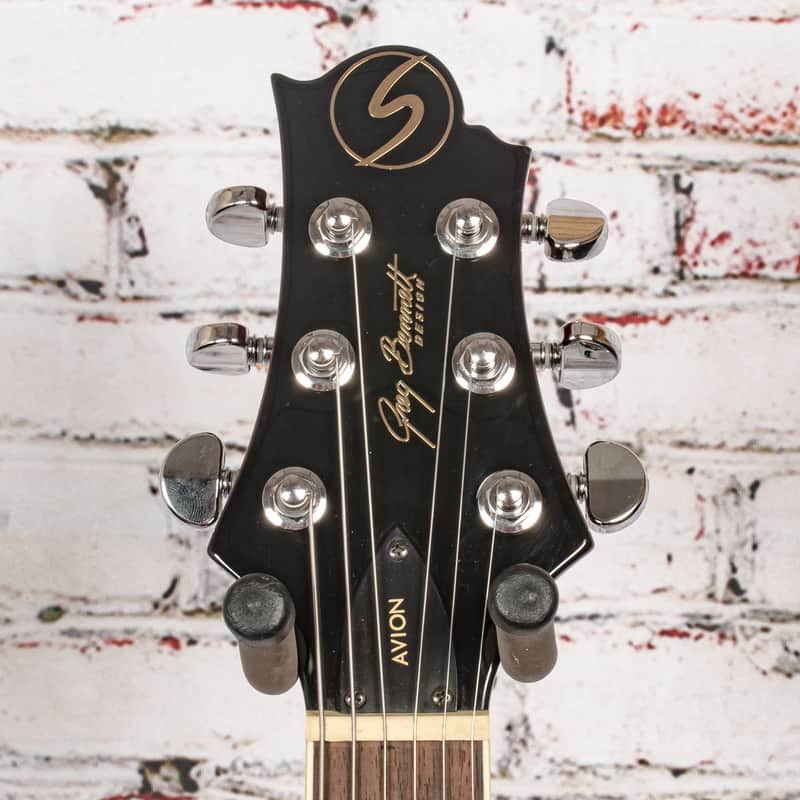 Samick Greg Bennett Avion Electric Guitar, Spalted Maple x0792