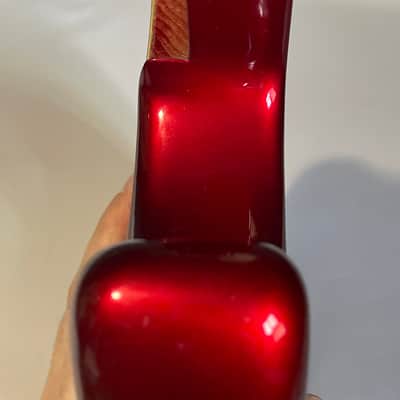 1980's Made in Japan Kramer F-1000 Candy Apple Red Single Pickup Guitar Body Floyd Ready image 21