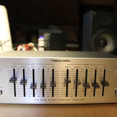 Restored Realistic 31-1988A 5 band Graphic Equalizer imagen 2