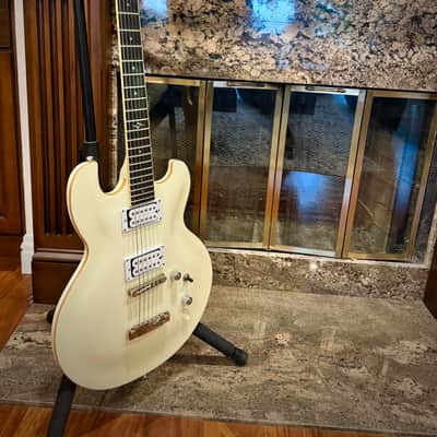 2009 DBZ Imperial Solid Body Electric Guitar - White (Excellent Condition) image 1