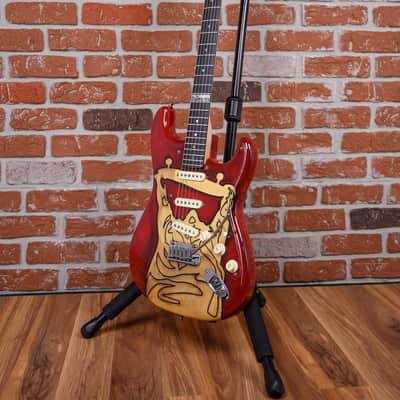 Fender Custom Shop “The Disaffected” Stratocaster #7 of 8  Artwork by Adrian Nyman 2003 w/OHSC image 5