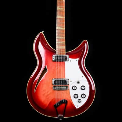 Rickenbecker Modell 381/12 from 1990 in Fire Glow with Case image 1