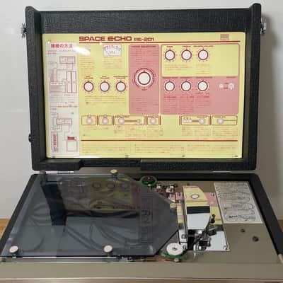 *SERVICED* - Excellent Condition, Roland RE-201 Space Echo Tape Delay / Reverb 1970s - Black image 13
