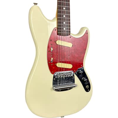 Fender Japan 66’ Reissue Mustang 2002-2004 - Vintage White image 2