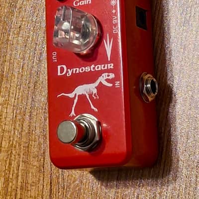 Movall Audio : Dynostaur Distortion mini pedal - a BearFoot Dyna Red clone, 2020s image 3