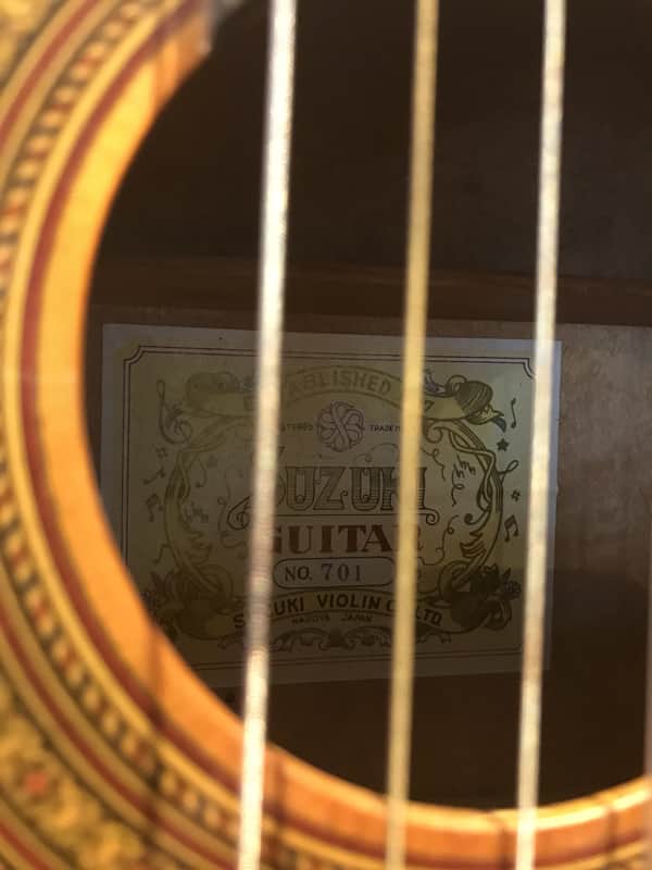 総単板】SUZUKI スズキ クラシックギター SUZUKI VIOLIN NO.701 【公式