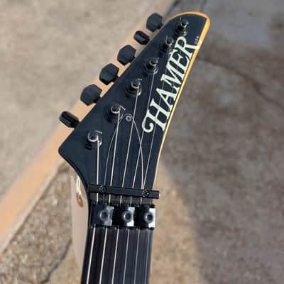 1990 Hamer Californian Elite Amber solid 5A maple xx rare image 15