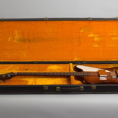 Gibson  Thunderbird IV Solid Body Electric Bass Guitar (1963), ser. #151192, original black hard shell case. image 10