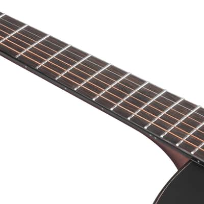 Ibanez JGM10 Acoustic Guitar - Black Satin Top, Natural High Gloss Back and Sides (JGM10BSN) image 4