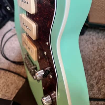 Reverend Jetstream 390 with Roasted Maple Neck 2010s - Oceanside Green image 7