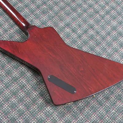 1982 Gibson E2 CMT Explorer Cherry Sunburst! w/OHSC image 5