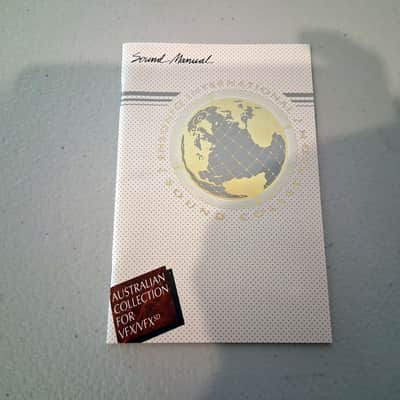 Australian Collection Sound Manual for Ensoniq VFX/VFX-SD