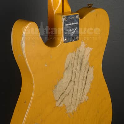 Fender Custom Shop Limited Cunife Telecaster Relic 2021 - Butterscotch (COD 2055UG) image 14