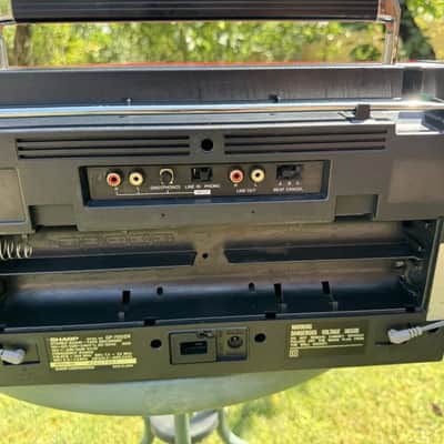 Sharp GF-700ZR Rare Vintage Boombox Serviced Tested Cassette Deck Warranty image 17
