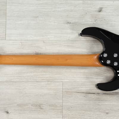 Suhr Custom Modern HSH Guitar, 5A Roasted Birdseye Maple Fretboard, Curly Maple Top, Suhr Burst image 7