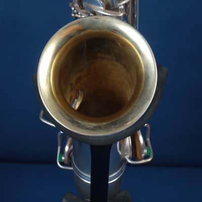 Conn New Wonder Transitional / 6M Alto /  1930 - Brushed Silver image 6