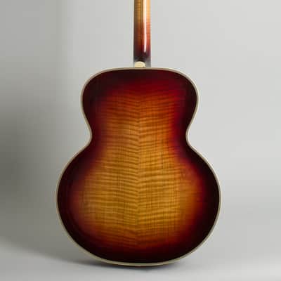 D'Angelico Style B Arch Top Acoustic Guitar (1937), ser. #1286, original brown hard shell case. image 2