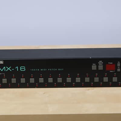 Ensoniq KMX-16 midi patch bay 15 in, 16 out image 1