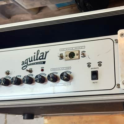 Aguilar DB750 750 Watt Bass Amplifier Rack Head W/ Road Case 2000’s image 3