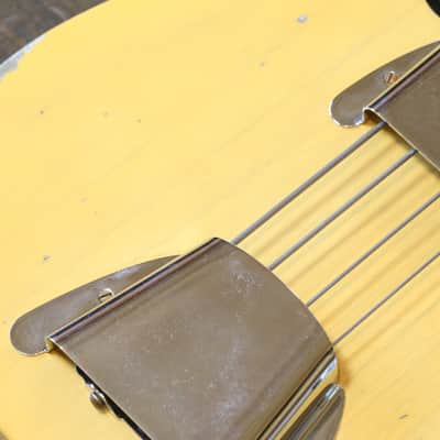 Unplayed! 2021 Fender Limited Edition Custom Shop 1951 Reissue Precision Bass Relic Aged Nocaster Blonde + COA OHSC image 8
