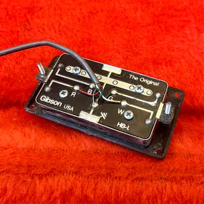 Gibson Bill Lawrence HB-L Super humbucker 1980’s - Chrome circuit board Les paul image 2
