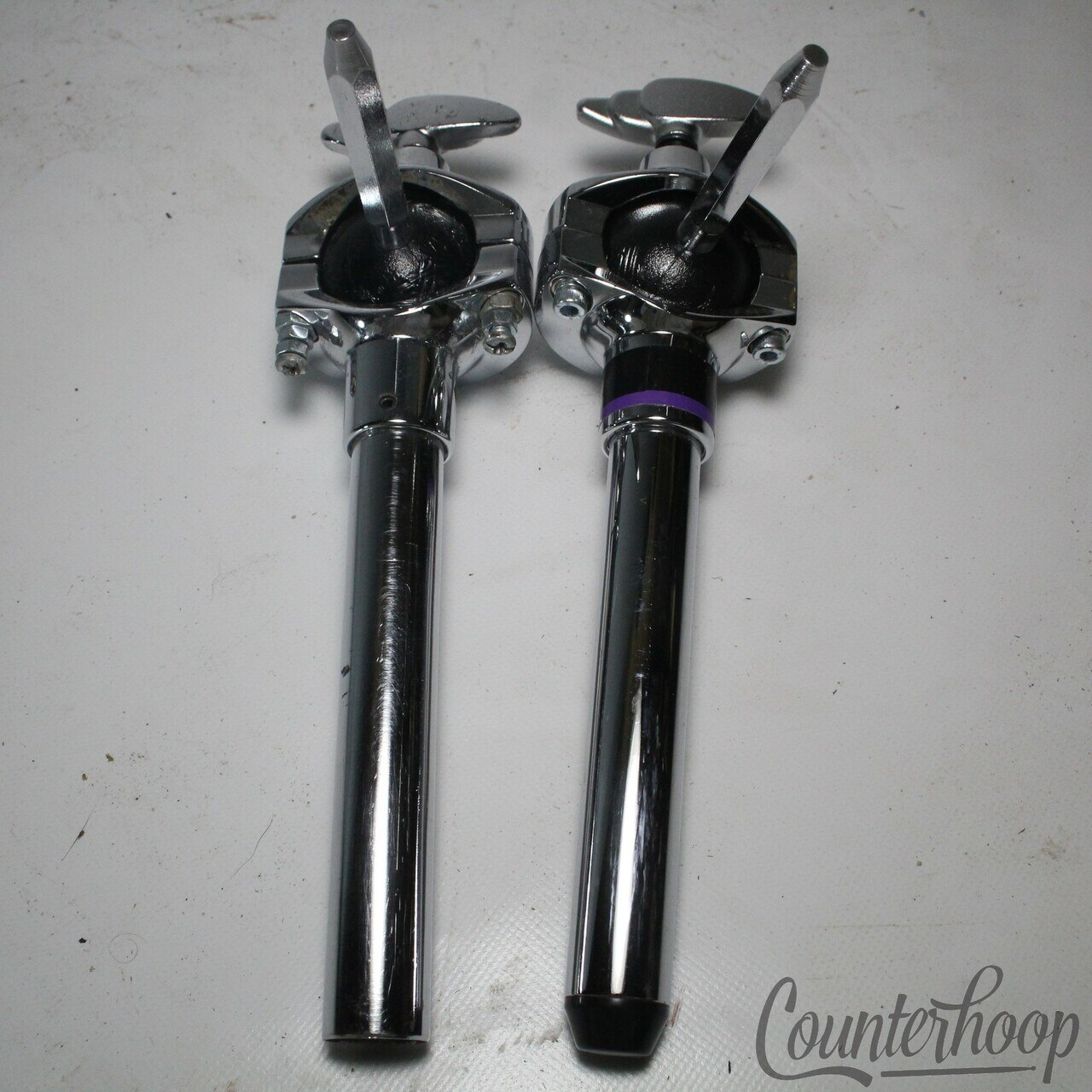Yamaha 2x YESS Omni-Ball Hex-Arm Mounts Recording Custom Double Tom Drum Bass* — main photograph