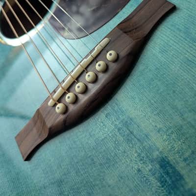 Eastman Eastman PCH3-GACE-FB Acoustic/Elec. w/padded bag, setup, & shipping image 2