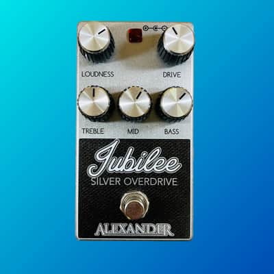 Alexander Jubilee Silver Overdrive Pedal | Reverb