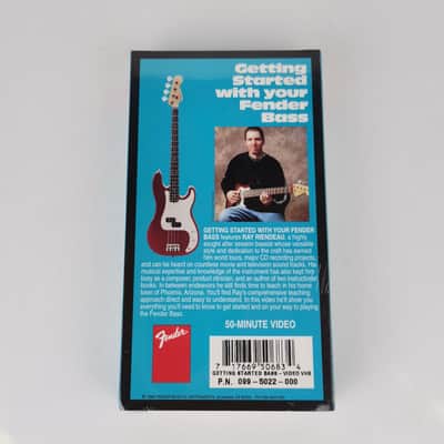Fender Getting Started With Your Bass (VHS) 099-5022-000 image 3