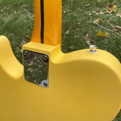 Custom Telecaster JEFF BUCKLEY Electric Guitar Yellow Boutique Instrument SEYMOUR DUNCAN HIPSHOT FENDER image 9