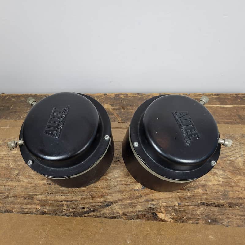Pair of Altec 802-8D Compression Drivers 8 Ohm horns Tested | Reverb