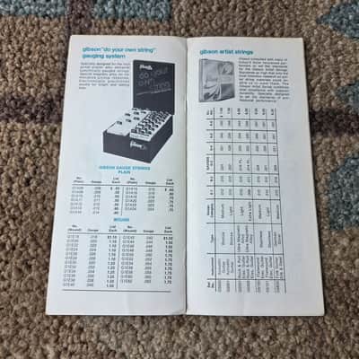 Vintage 1976 Gibson Full-Line Price List! Rare, Original Case Candy, Paperwork! image 6
